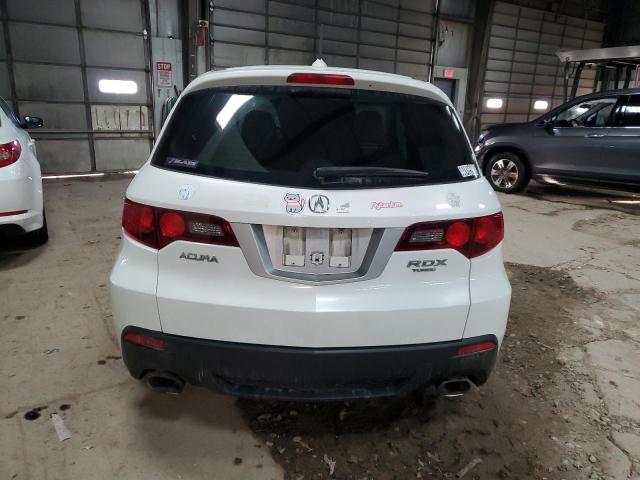 5J8TB1H26CA000152 - 2012 ACURA RDX WHITE photo 6