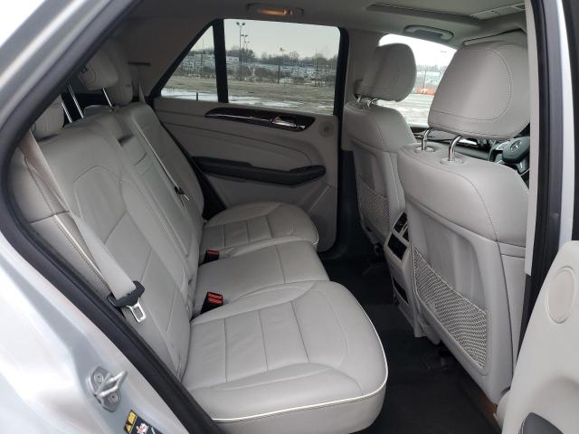 4JGDA5HB6DA123945 - 2013 MERCEDES-BENZ ML 350 4MATIC SILVER photo 10