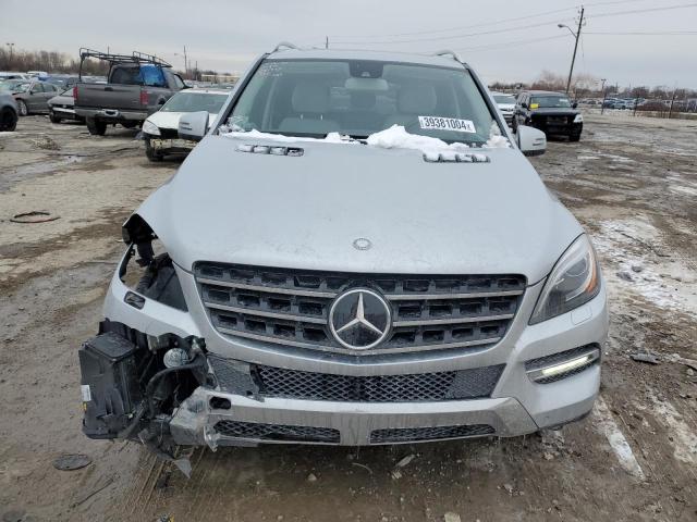 4JGDA5HB6DA123945 - 2013 MERCEDES-BENZ ML 350 4MATIC SILVER photo 5