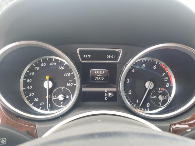 4JGDA5HB6DA123945 - 2013 MERCEDES-BENZ ML 350 4MATIC SILVER photo 9