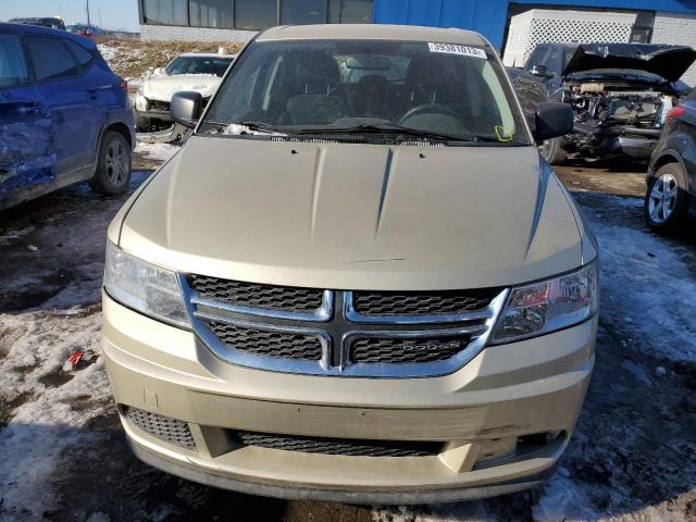 3D4PG4FB8BT529828 - 2011 DODGE JOURNEY EXPRESS GOLD photo 5