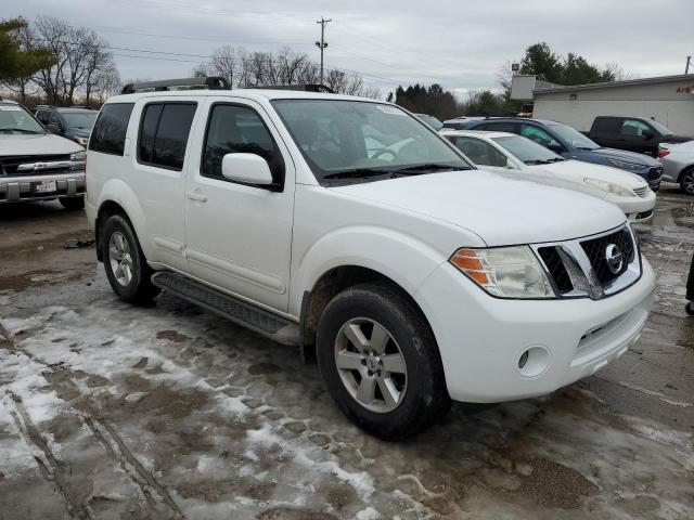 5N1AR1NB9BC633037 - 2011 NISSAN PATHFINDER S WHITE photo 4