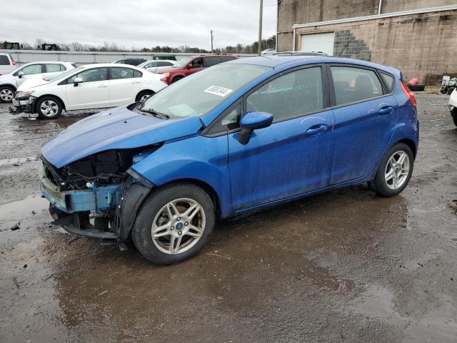 3FADP4EJ6KM107873 - 2019 FORD FIESTA SE BLUE photo 1