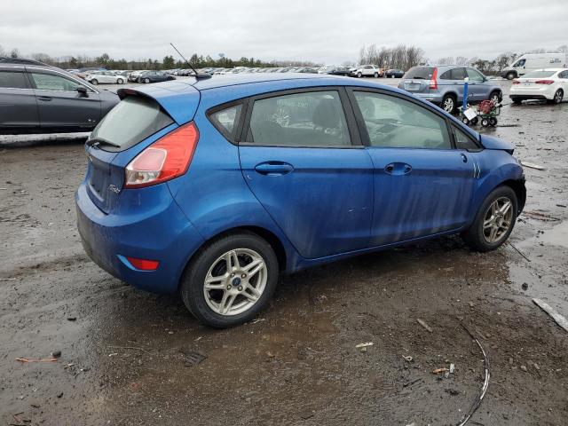 3FADP4EJ6KM107873 - 2019 FORD FIESTA SE BLUE photo 3