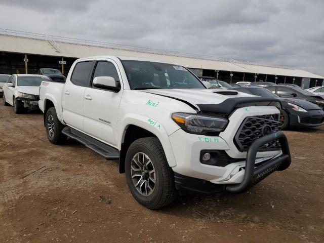 3TMCZ5AN6PM549381 - 2023 TOYOTA TACOMA DOUBLE CAB WHITE photo 4