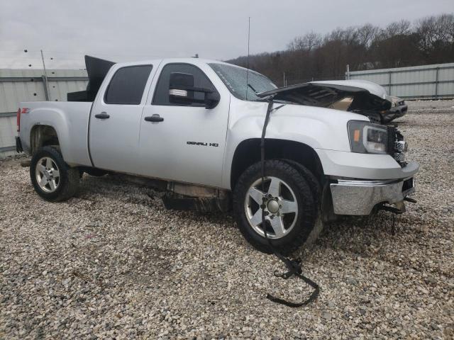 1GT120C84CF200848 - 2012 GMC SIERRA K2500 SLE SILVER photo 4