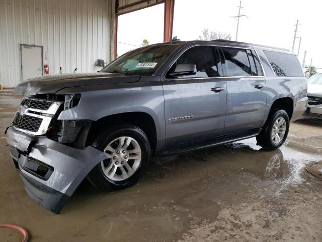 1GNSCHKC6JR203291 - 2018 CHEVROLET SUBURBAN C1500 LT GRAY photo 1