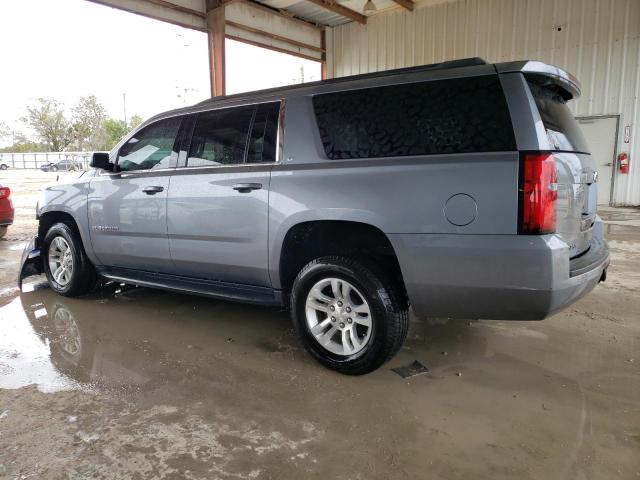 1GNSCHKC6JR203291 - 2018 CHEVROLET SUBURBAN C1500 LT GRAY photo 2