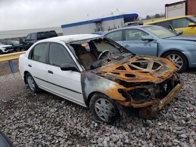 2HGES16345H608776 - 2005 HONDA CIVIC DX VP WHITE photo 4