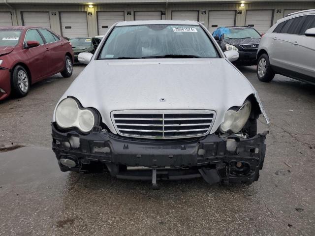 WDBRF52H56A834143 - 2006 MERCEDES-BENZ C 230 SILVER photo 5