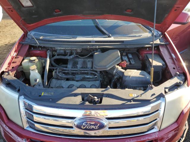 2FMDK49C07BA46108 - 2007 FORD EDGE SEL PLUS RED photo 12