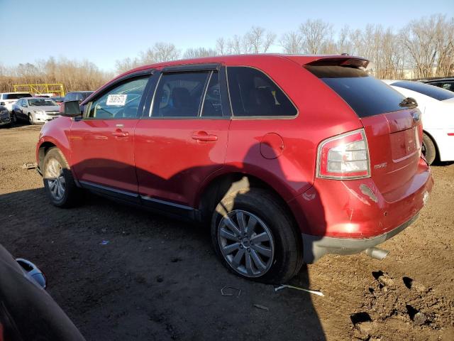 2FMDK49C07BA46108 - 2007 FORD EDGE SEL PLUS RED photo 2