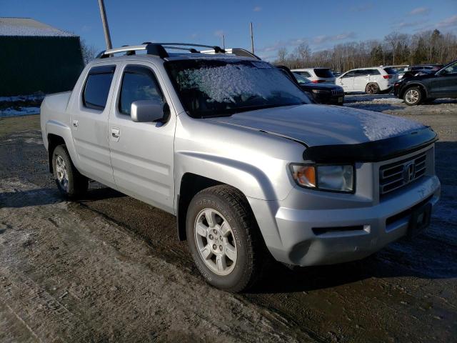 2HJYK16527H522636 - 2007 HONDA RIDGELINE RTL SILVER photo 4