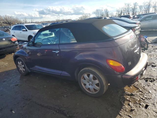 3C3EY55X35T362405 - 2005 CHRYSLER PT CRUISER TOURING PURPLE photo 2