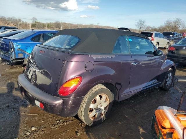 3C3EY55X35T362405 - 2005 CHRYSLER PT CRUISER TOURING PURPLE photo 3