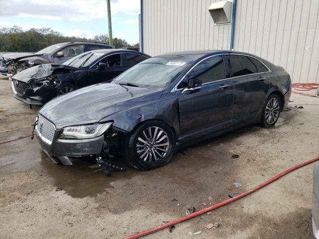 3LN6L5LU8HR625394 - 2017 LINCOLN MKZ HYBRID SELECT GRAY photo 1