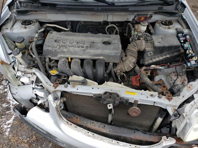 2T1BR32E85C902613 - 2005 TOYOTA COROLLA CE SILVER photo 11