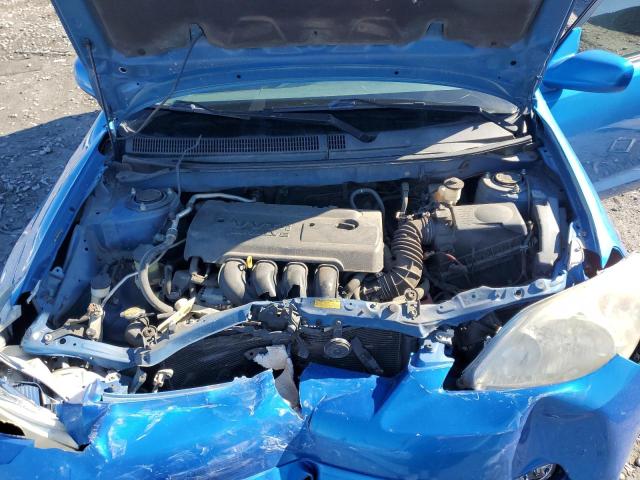 2T1KR32E67C673402 - 2007 TOYOTA COROLLA MA XR BLUE photo 11