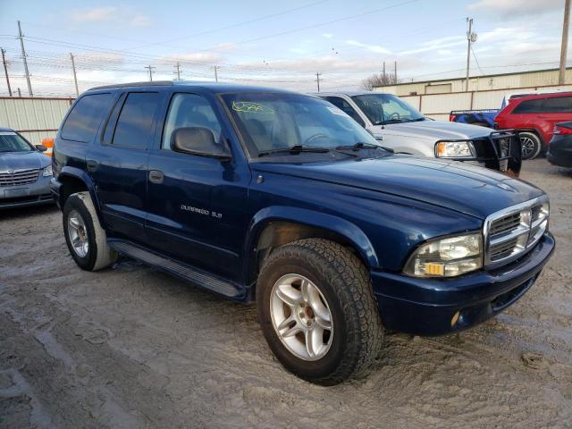 1B4HS28Z31F624267 - 2001 DODGE DURANGO BLUE photo 4