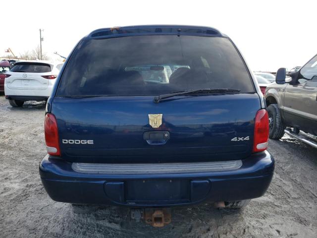 1B4HS28Z31F624267 - 2001 DODGE DURANGO BLUE photo 6