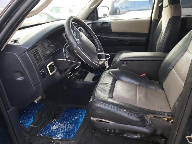 1B4HS28Z31F624267 - 2001 DODGE DURANGO BLUE photo 7