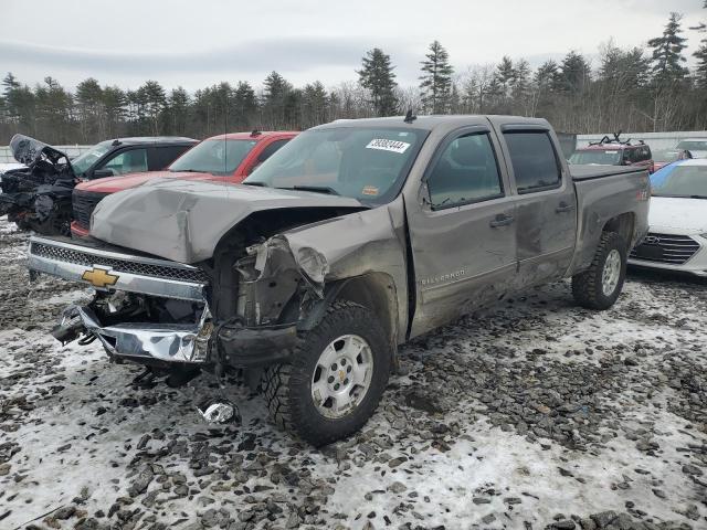 3GCPKSE73DG261604 - 2013 CHEVROLET SILVERADO K1500 LT GRAY photo 1