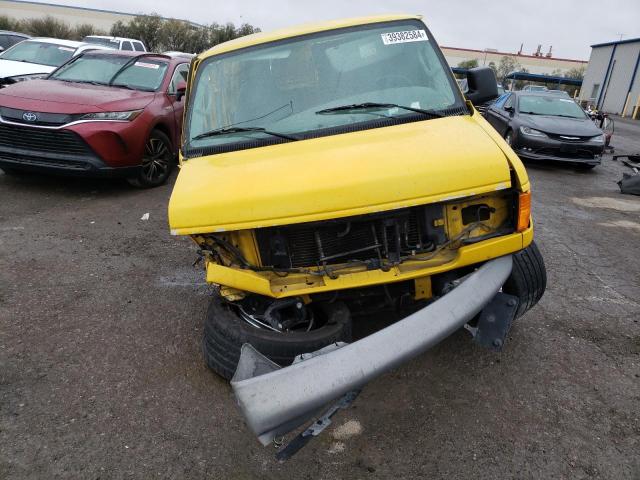 1FTNE24W66DB11011 - 2006 FORD ECONOLINE E250 VAN YELLOW photo 5