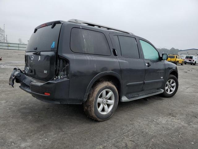 5N1AA08D08N601959 - 2008 NISSAN ARMADA SE BLACK photo 3