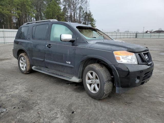 5N1AA08D08N601959 - 2008 NISSAN ARMADA SE BLACK photo 4