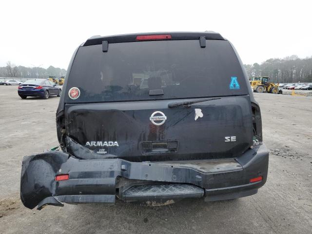 5N1AA08D08N601959 - 2008 NISSAN ARMADA SE BLACK photo 6