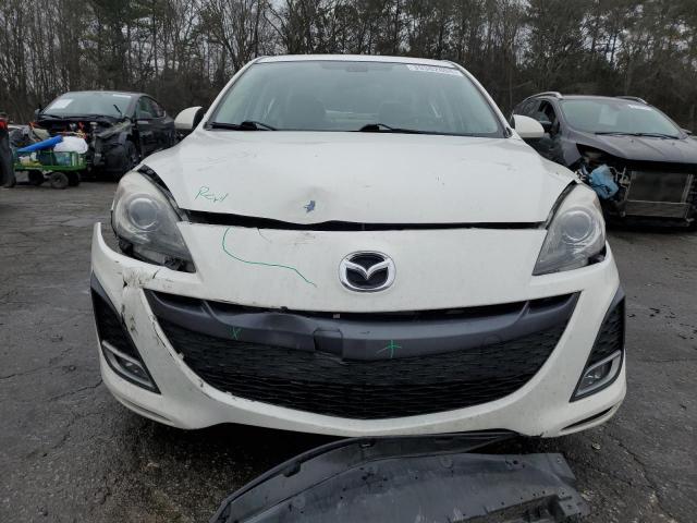 JM1BL1S51A1339036 - 2010 MAZDA 3 S WHITE photo 5