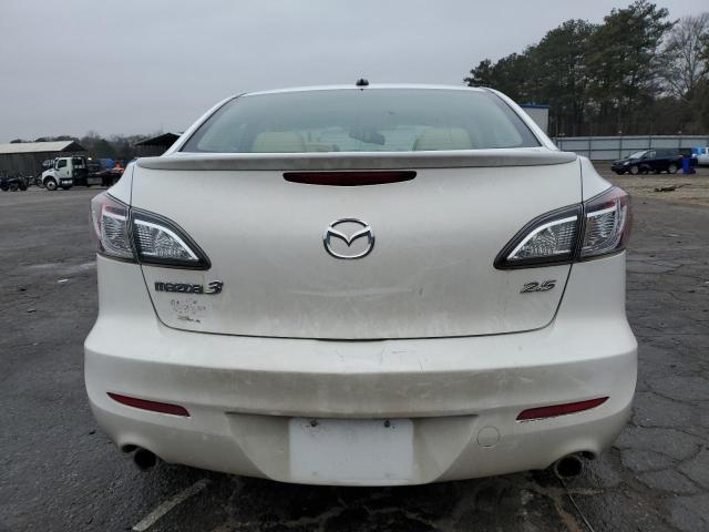 JM1BL1S51A1339036 - 2010 MAZDA 3 S WHITE photo 6