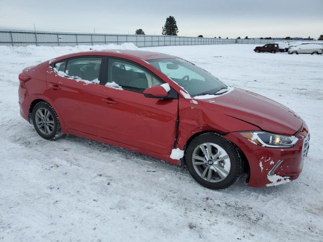 5NPD84LF1HH055136 - 2017 HYUNDAI ELANTRA SE MAROON photo 4