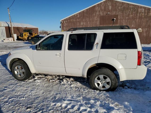 5N1AR18B08C625493 - 2008 NISSAN PATHFINDER S WHITE photo 2