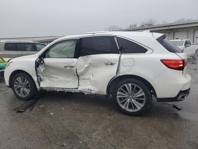 5J8YD4H52JL005037 - 2018 ACURA MDX TECHNOLOGY WHITE photo 2