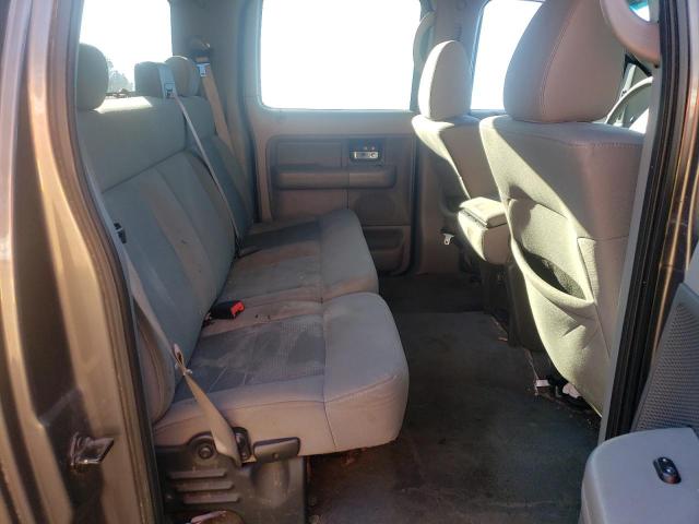 1FTRW12W98FA80937 - 2008 FORD F150 SUPERCREW GRAY photo 10