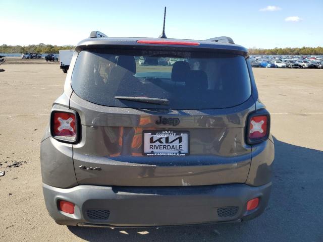 ZACCJBBT2GPD00754 - 2016 JEEP RENEGADE LATITUDE GRAY photo 6