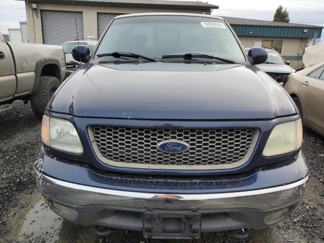 2FTRX18W32CA90080 - 2002 FORD F150 BLUE photo 5