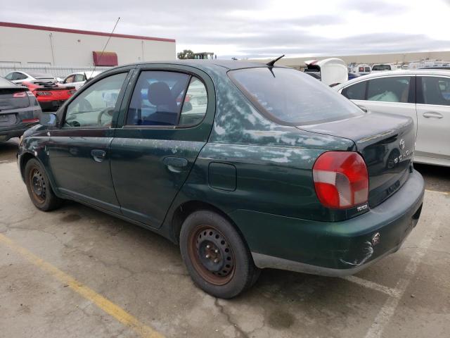 JTDBT1231Y0052052 - 2000 TOYOTA ECHO GREEN photo 2