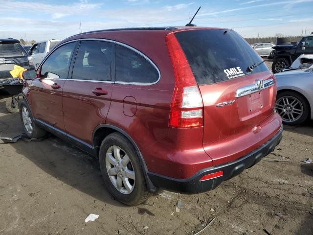 JHLRE48707C113248 - 2007 HONDA CR-V EXL MAROON photo 2