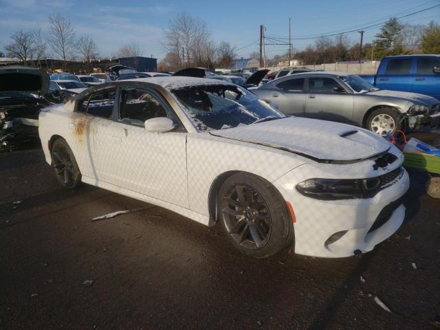 2C3CDXGJ8KH753786 - 2019 DODGE CHARGER SCAT PACK WHITE photo 4