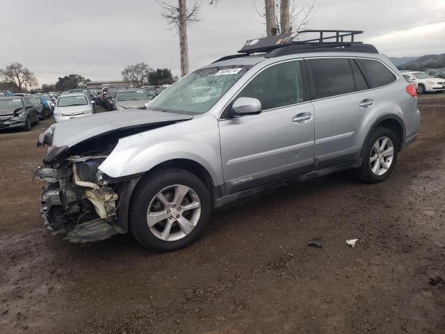 4S4BRBLC3E3204342 - 2014 SUBARU OUTBACK 2.5I LIMITED SILVER photo 1