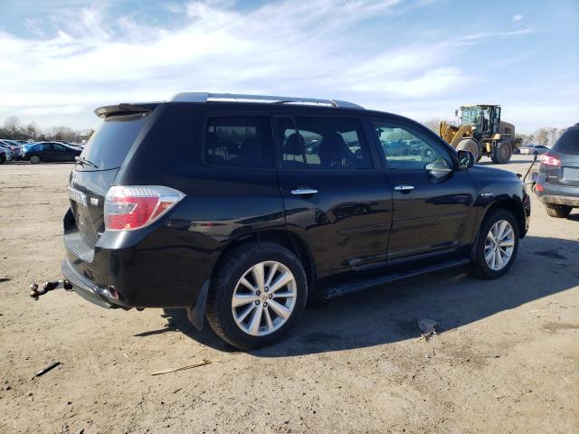 JTEEW44A692033547 - 2009 TOYOTA HIGHLANDER HYBRID LIMITED BLACK photo 3