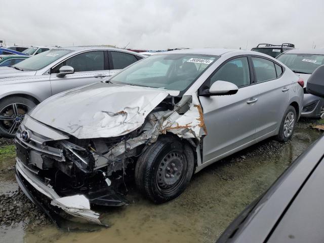 5NPD74LF9KH468223 - 2019 HYUNDAI ELANTRA SE SILVER photo 1