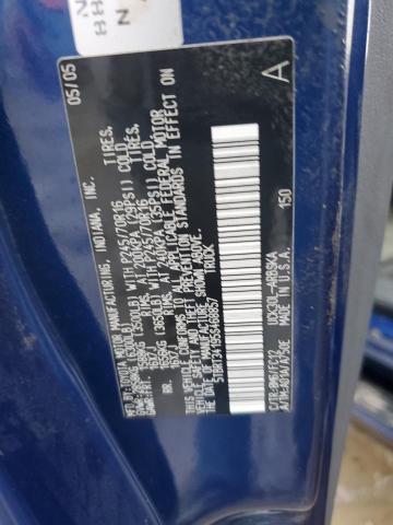 5TBRT34195S468857 - 2005 TOYOTA TUNDRA ACCESS CAB SR5 BLUE photo 12