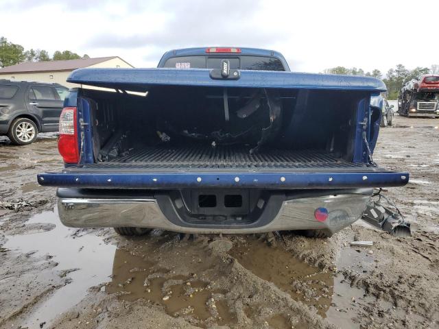 5TBRT34195S468857 - 2005 TOYOTA TUNDRA ACCESS CAB SR5 BLUE photo 6