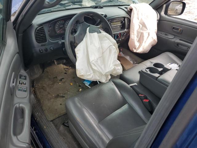 5TBRT34195S468857 - 2005 TOYOTA TUNDRA ACCESS CAB SR5 BLUE photo 8