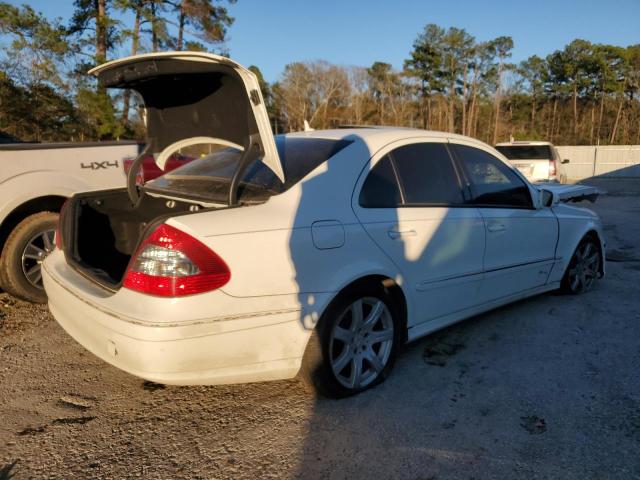 WDBUF56X77B000530 - 2007 MERCEDES-BENZ E 350 WHITE photo 3