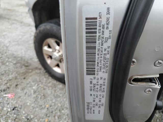 3C6UR5DL4FG697189 - 2015 RAM 2500 SLT ვერცხლისფერი ფოტო 12