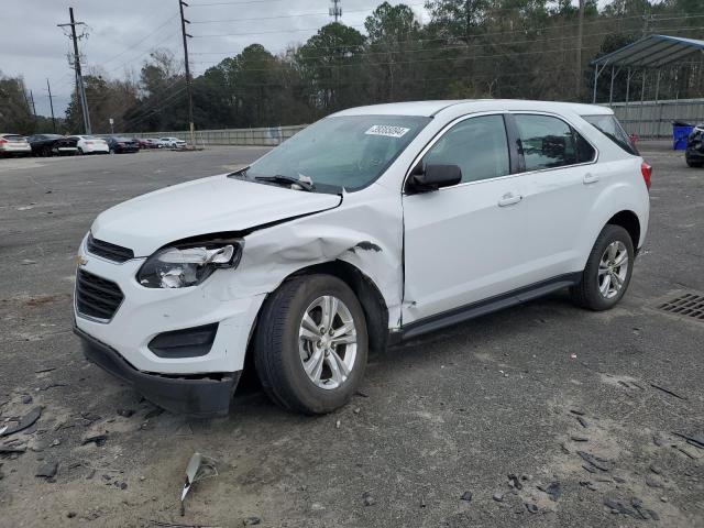 2GNALBEK0H1597336 - 2017 CHEVROLET EQUINOX LS WHITE photo 1